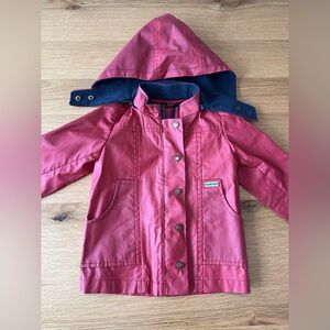 Hunter Rubberized rain coat